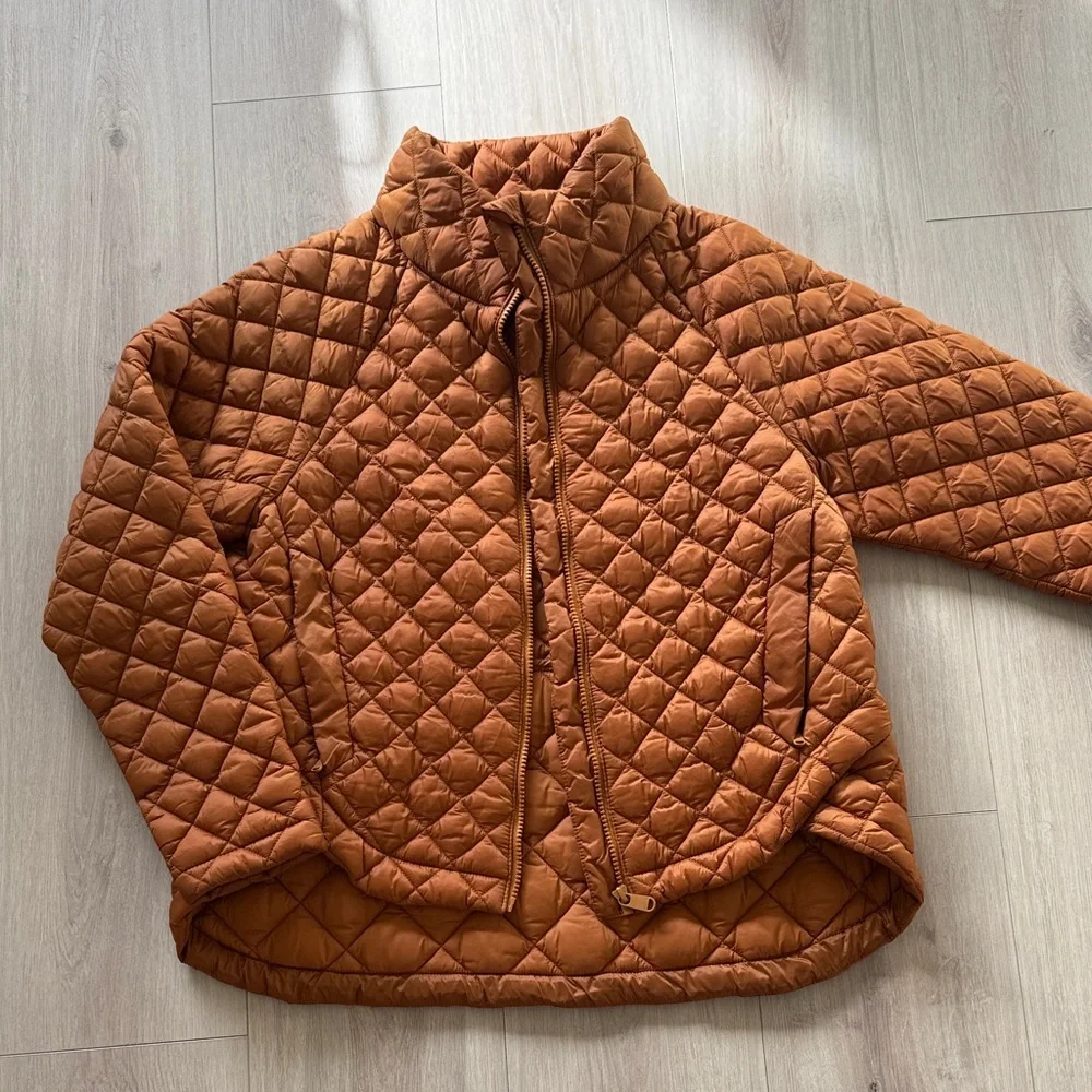 Quilted Athleta Jacket - Picture 1 of 3